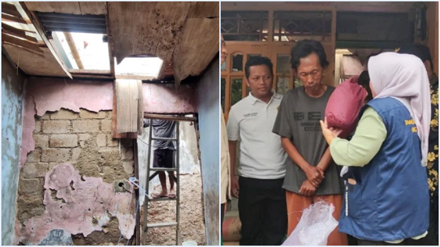 Rumah Ambrol & 3 Anak Putus Sekolah: Kisah Pilu Sudrajat di Bojonggede yang Bikin Miris