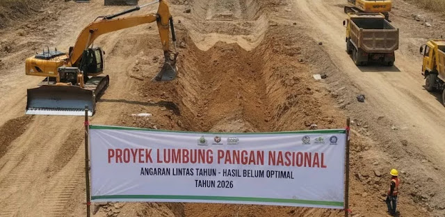 Anggaran 2025 Dipakai 2024: Ini Daftar Mengerikan Kerugian Negara dari Proyek Lumbung Pangan