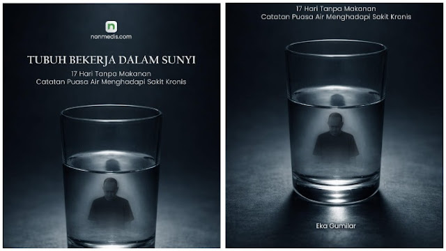 17 Hari Tanpa Makan: Eksperimen Puasa Air Ekstrem & Perubahan Tubuh yang Mengejutkan!