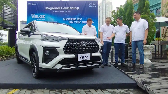 Toyota New Veloz Hybrid EV Resmi di Surabaya: Harga Mulai Rp 303 Juta, Ini Spesifikasi dan Keunggulannya!