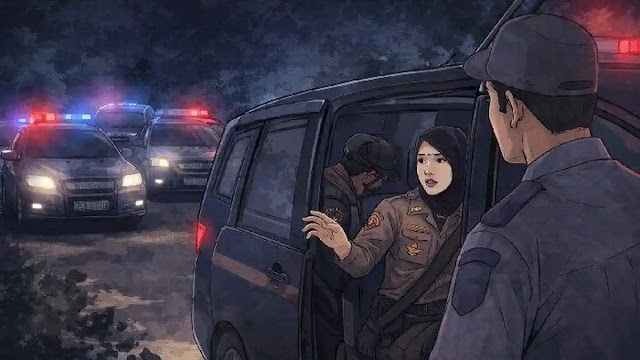 Dijemput 6 Mobil Polisi, Tabiat Polwan Aipda Dianita di Curug Mengejutkan!