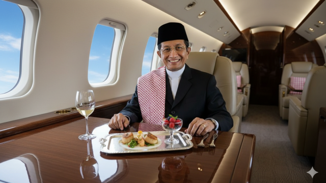 MAKI Laporkan Menag ke KPK: Jet Pribadi OSO untuk Nasaruddin Umar, Gratifikasi atau Bukan?