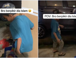 Viral! Bocah Kristen 3 Hari Diam-diam Ikut Tarawih, Reaksi Ayahnya Bikin Netizen Salut