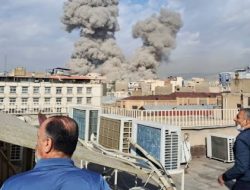 Ledakan Dahsyat Guncang Teheran! AS & Israel Serang Iran 2026, Sasaran Dekat Khamenei