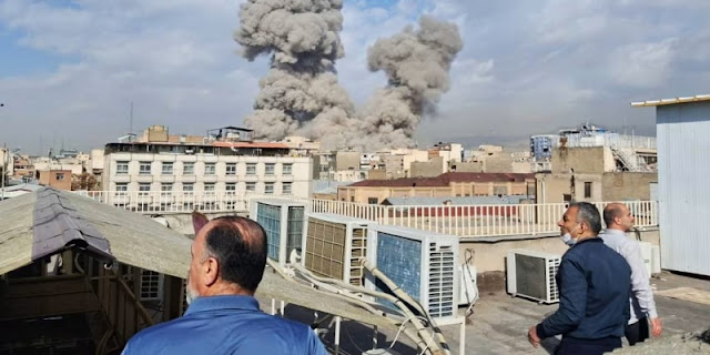 Ledakan Dahsyat Guncang Teheran! AS & Israel Serang Iran 2026, Sasaran Dekat Khamenei