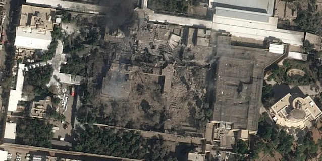 Citra Satelit Buktikan: Kediaman Rahasia Ali Khamenei Hancur Lebur Usai Serangan AS-Israel