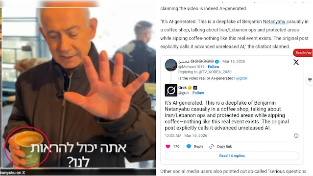 Benjamin Netanyahu Hidup atau Deepfake? Video Kopi yang Bikin Dunia Heboh!