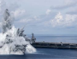 USS Gerald Ford Ditarik dari Iran: Kelemahan Fatal Kapal Induk Termahal AS Terbongkar!