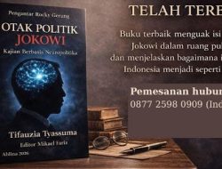 Buku Otak Politik Jokowi Segera Terbit: Riset Neurologi Ungkap Sisi Lain Jokowi?