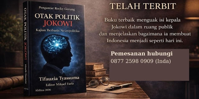 Buku Otak Politik Jokowi Segera Terbit: Riset Neurologi Ungkap Sisi Lain Jokowi?