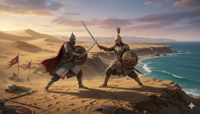 Duel Maut Khalid bin Walid vs Hormuz: Rahasia Kemenangan Pedang Allah yang Mengejutkan di Pertempuran Rantai