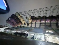 Stadion Indomilk Arena Hancur! Begini Kondisi Puting Beliung Porak-Porandakan Markas Persita