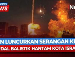 Iran Gelombang ke-95: Ledakan Dahsyat Rudal Haj Qassem Hantam Israel, Apa Target Selanjutnya?