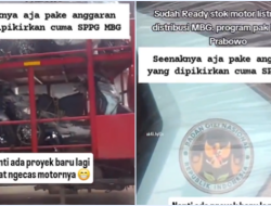 Motor Listrik untuk Petugas MBG Prabowo Bikin Heboh: Netizen Sebut Obat Meriang Kaum Sakit Hati?