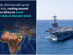 Mengapa USS George H.W. Bush Pilih Rute Panjang Afrika, Hindari Laut Merah?