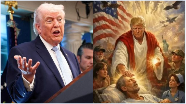 Trump Hapus Gambar AI Mirip Yesus: Klaim Dirinya Dokter atau Langgar Batas?
