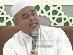 Habib Rizieq Buka Suara: FPI Bukan Cooling Down, Tapi Nonton Buaya Ribut