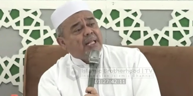 Habib Rizieq Buka Suara: FPI Bukan Cooling Down, Tapi Nonton Buaya Ribut