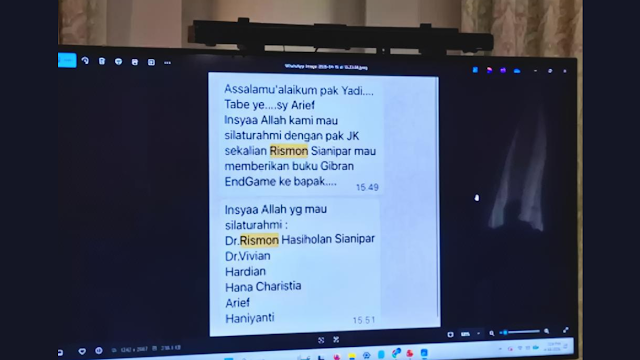 Jusuf Kalla Bongkar Isi Chat Rismon: Mau Kasih Buku Gibran End Game, Saya Tolak!