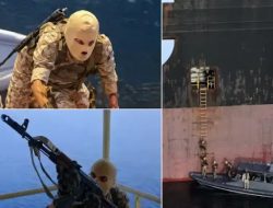 Viral! Video Tentara Iran Bersenjata Naik ke Kapal & Sita Tanker di Selat Hormuz, Aksi Balasan ke Trump?