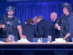 Teror di Makan Malam Gedung Putih! Trump Terjungkal Saat Tembakan Mengguncang Washington