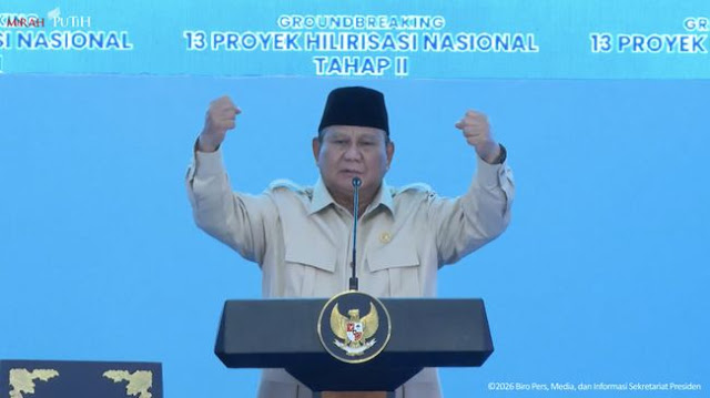 Prabowo Ingin Hidup 1.000 Tahun Lagi: Momen Emosional di Groundbreaking Hilirisasi Cilacap