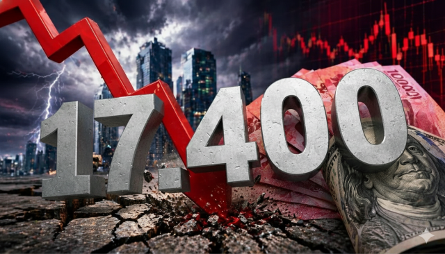 Rupiah Anjlok ke Rp17.400! Rekor Terlemah Sepanjang Sejarah, IHSG Ikut Merah