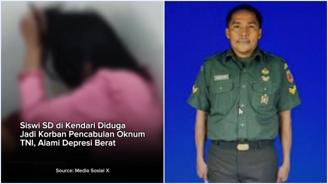 Oknum TNI Cabuli Siswi SD Berulang Kali, Sertu MB Kabur saat Diperiksa dan Resmi Jadi Buronan
