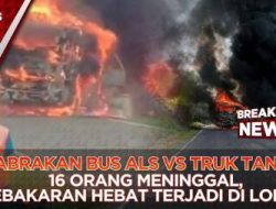 16 Tewas! Tabrakan Maut Bus ALS vs Truk Tangki di Muratara, Penumpang Lompat dari Kendaraan Terbakar