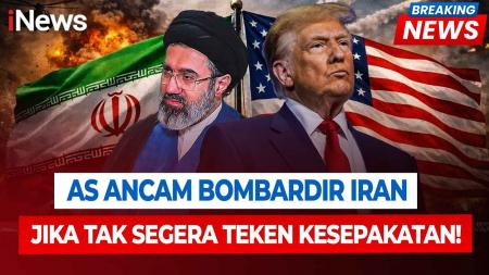 Ancaman Trump ke Iran: Serangan Brutal Siap Dilancarkan Jika Tak Teken Kesepakatan